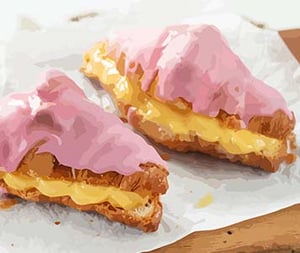 Bakkers in NederlaBedenkster crompouce haalt haar recht