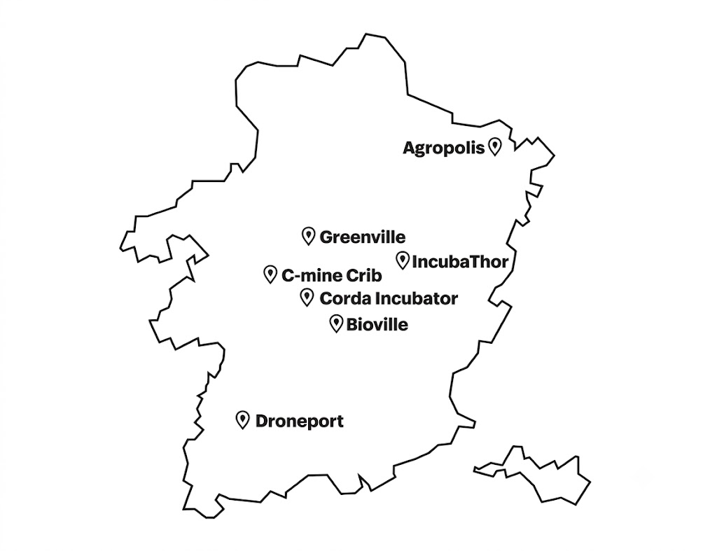LSU map