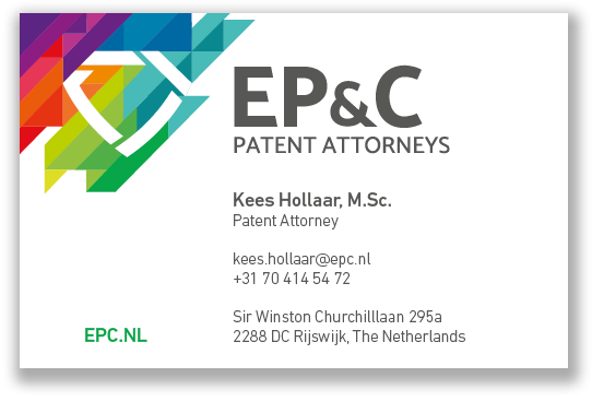 EP_C Visitekaartjes 2018 - Kees Hollaar